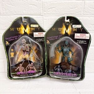 1998 The Mummy Cursed Princess Action Figure Vintage Decomposing Toy Island Set